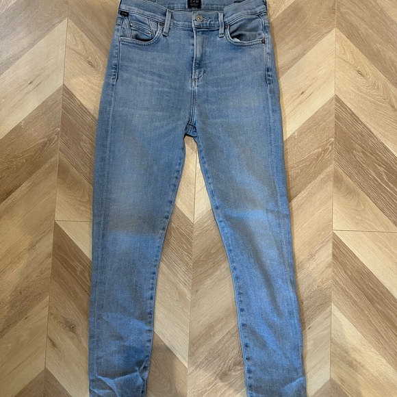 Rocket Crop High Rise Skinny - Picture 1 of 3